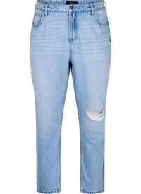 Mille Mom fit jeans with distress details