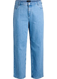 Wide leg jeans with high waist
