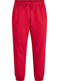 High-waisted joggers